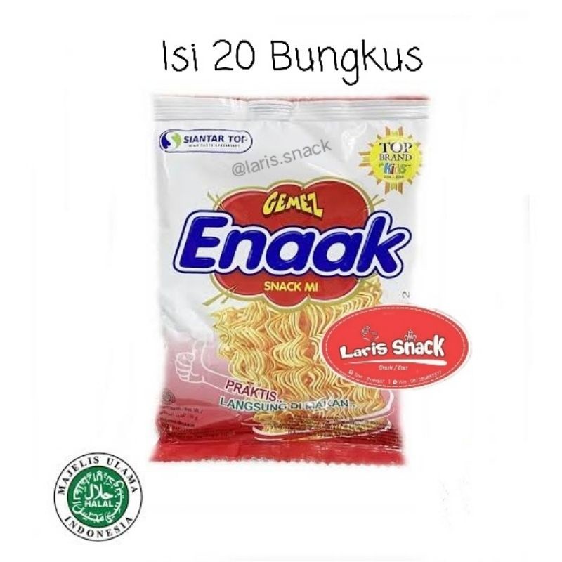 

Snack Mie Gemez Enaak (isi 20)