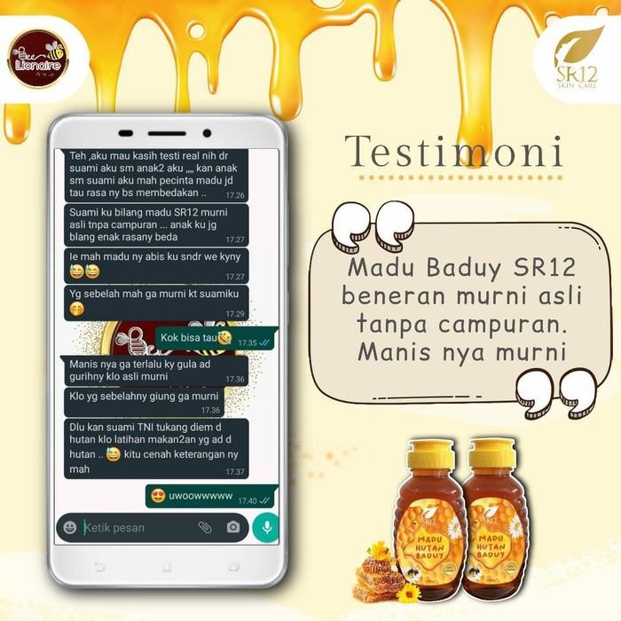 

Madu Hutan Baduy 300G Sr12 / Asli Tanpa Campuran Dari Lebah Hutan Liar