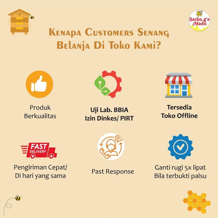 

Raw Honey (Madu Sarang Tiris) 1Kg Recommended