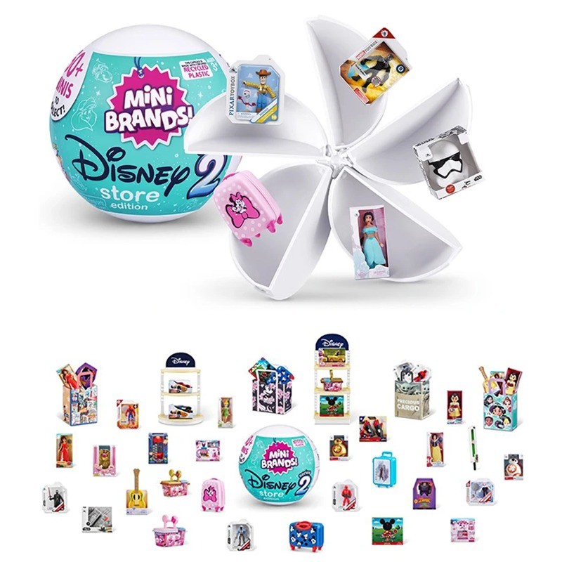 5 Surprise Mini Brand Zuru Second Generation Princess Doll Toy Blind Box Surprise Doll Ball Cute