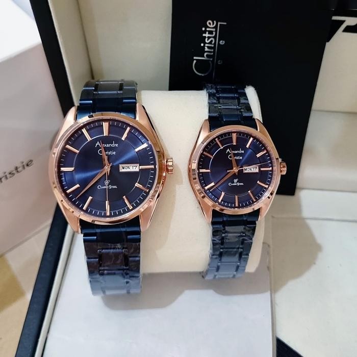 Alexandre Christie Ac 8672 Jam Tangan Couple Alexandre Christie Original Watches Asli 100%