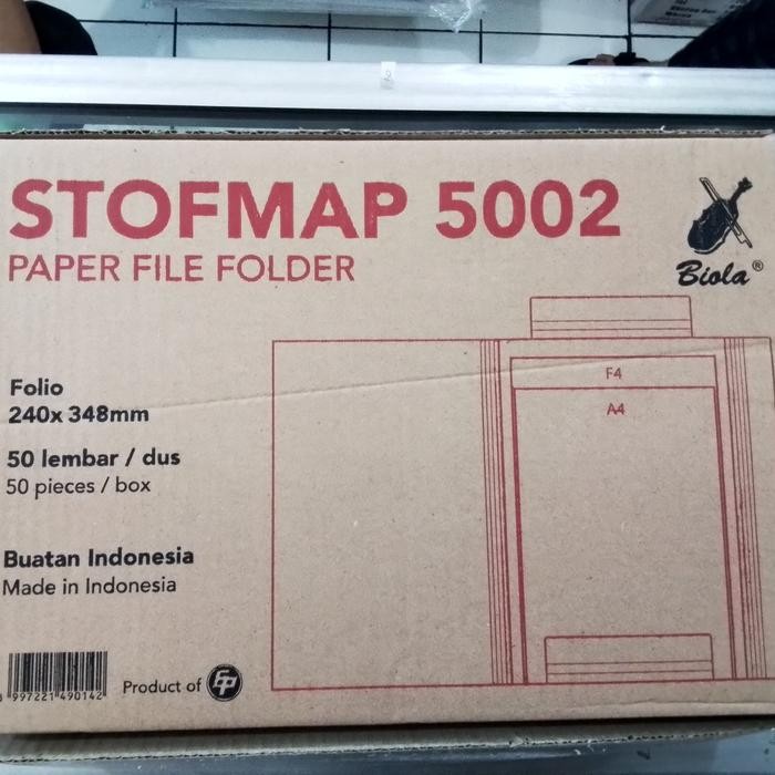 

Map Biola 5002 1 Pak Isi 50