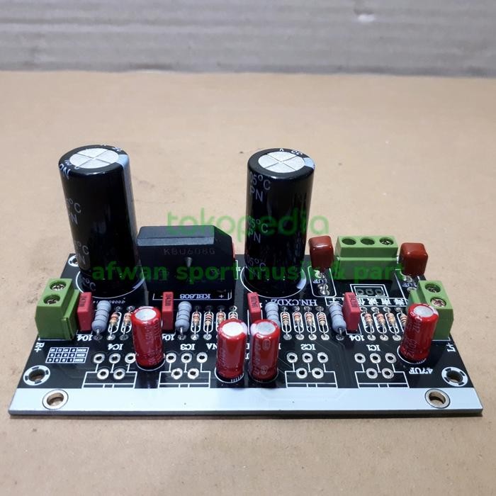 Modul Kit Power Gainclone Lm 1875/Tda 2050 Stereo Hifi Diy ,Tanpa Ic