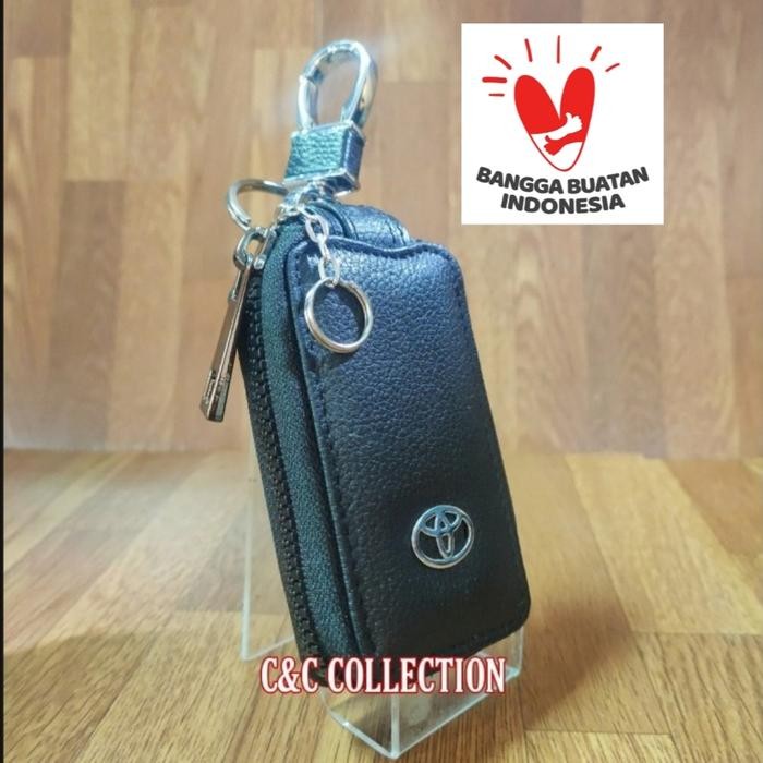 TOYOTA dompet stnk gantungan kunci stnk mobil kulit asli keyless UMKM