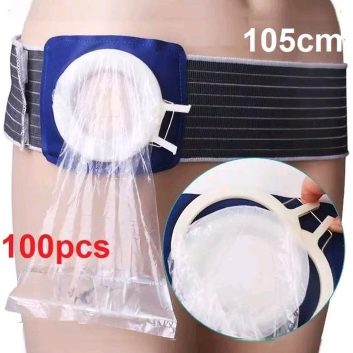 OBRAL Colostomy bag kantong stoma perut/sabuk kantong kolostomi dewasa
