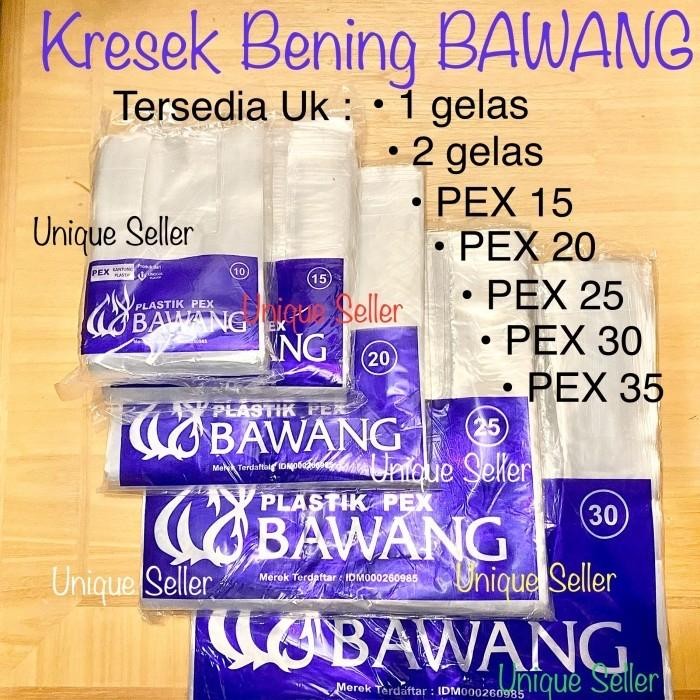 EKSLUSIF Kresek Bening PEX / Kantong Plastik Bening Transparan PEX