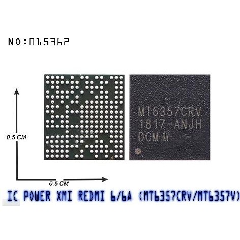 Mutu- Ic Power Mediatek Mt6357Crv Redmi 6 6A Oppo A1K Vivo Y81 New 1 Pcs