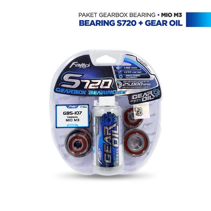 Faito Bearing Set Gardan Matik Mio M3 / Mio S / Mio Z / Soul GT 125 / Fino 125 / X-Ride 125 / Mio