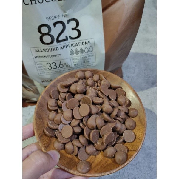 

CALLEBAUT 823 MILK CHOCOLATE 33.6 % - 250 Gr