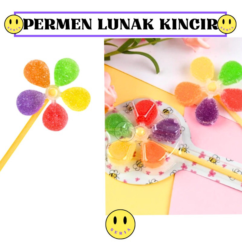 

Windmill Permen Lunak Kincir/Permen Jelly kincir isi 30 PCS