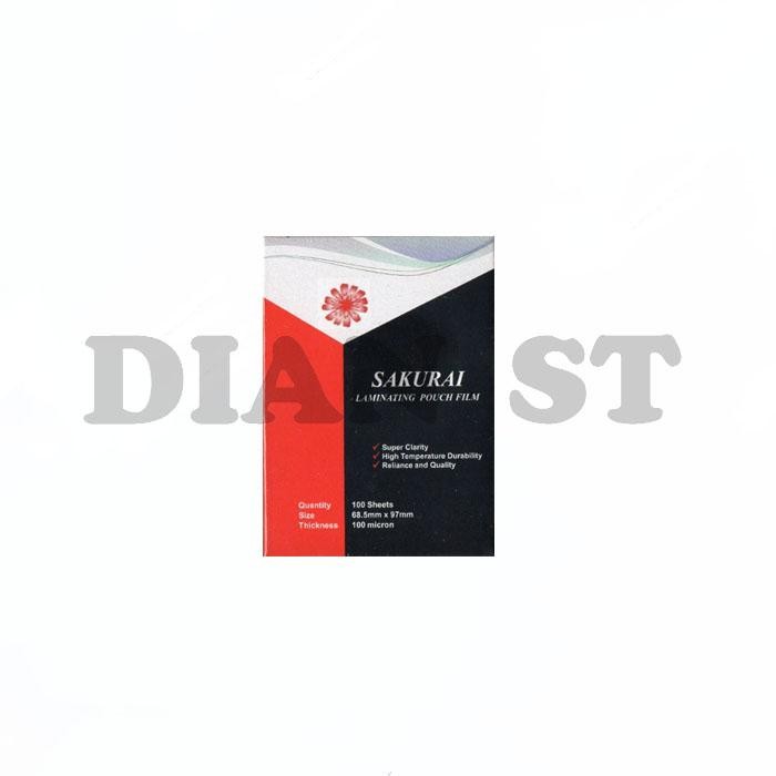 

Siap- Plastik Laminating Sakurai KTP 100 Micron - Pak