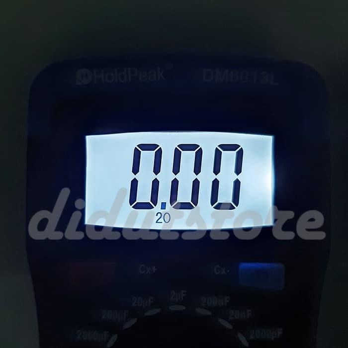 Capasitor Tester Alat Ukur Kapasitor Elco Capacitance Holdpeak Dm6013L