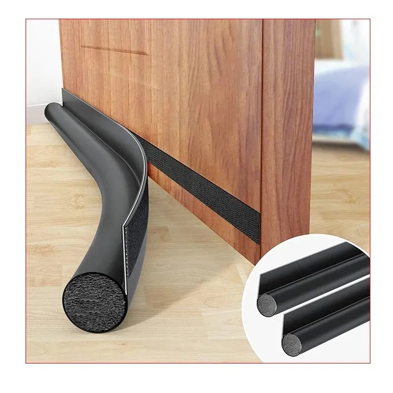 NEW A Sealing Strip Door Seam Door Bottom Sealing Strip Sound Insulation Wind Strip Foam Tape Bedroo