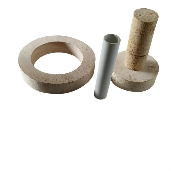 CETAKAN DONAT KAYU 1 SET 6CM 7CM 8CM / CETAKAN ADONAN DONAT KAYU