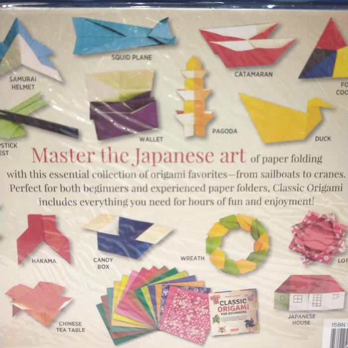 

CLASSIC ORIGAMI FOR BEGINNERS - MICHAEL G. LAFOSSE (9780804849586)