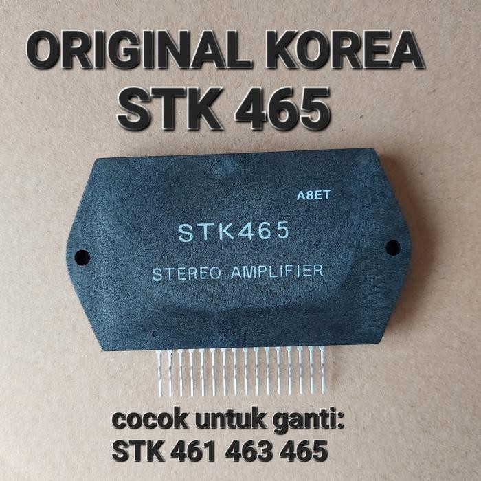Mantap- stk 463 ic suara stk463 stereo amplifier