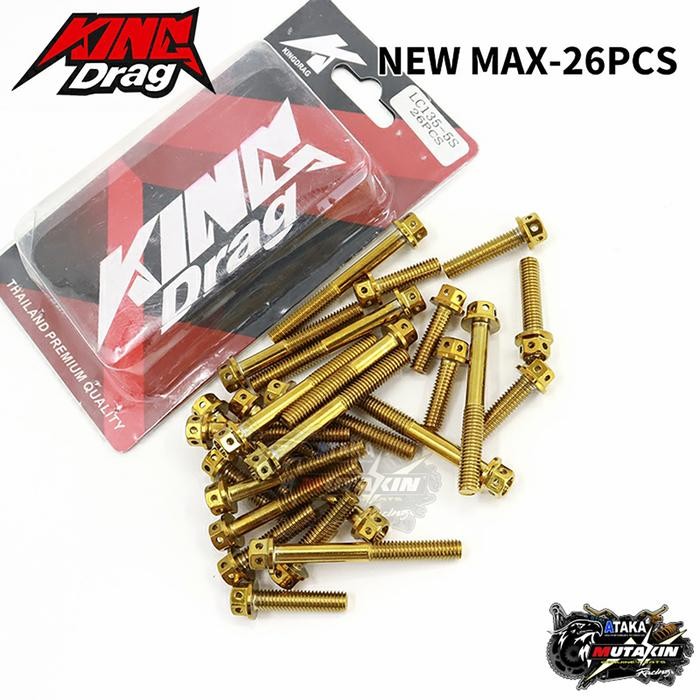 Sukkiystrore Baut Blok Mesin Jupiter Mx Mx King Jupiter Z1 Astrea Gtr 150 Sonic Supra X 125