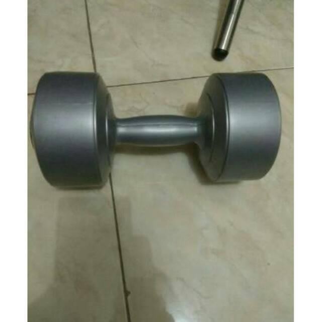 POTENCE BARBEL 10 KG / DUMBELL 10KG / DUMBEL PLASTIK 10 KG
