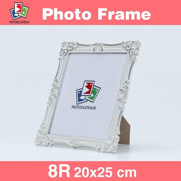 Tepat- Bingkai Foto 8R Ukir Pakai Kaca - Motif Photo Frame FF