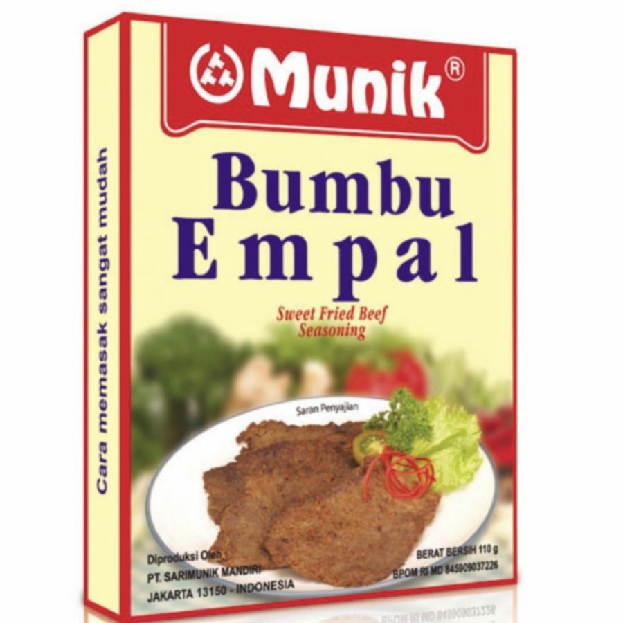 

Bumbu Munik Empal 115 Grm Bumbu Masak Empal Pasti Enak Termurah