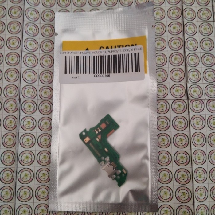 Chell Glam Konektor Charger/Papan Cas/Flexibel Cas Huawei Honor 7A/7A Pro/Y6 2018