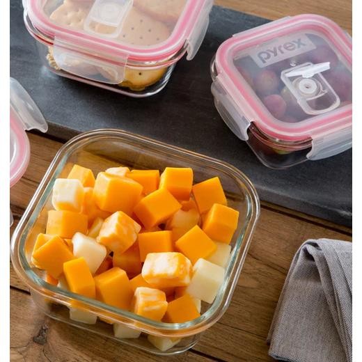 Promo Terbaru Pyrex Easy Vent Glass Storage Container / Wadah Penyimpanan Kaca / Toples Kaca U3