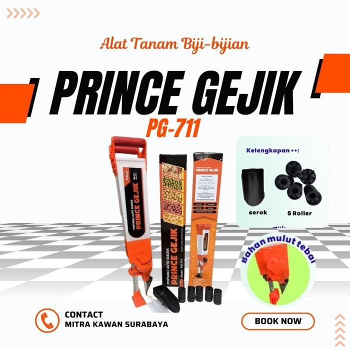 Alat tanam jagung Tancap Tunggal PRINCE alat tanam Benih Dragon