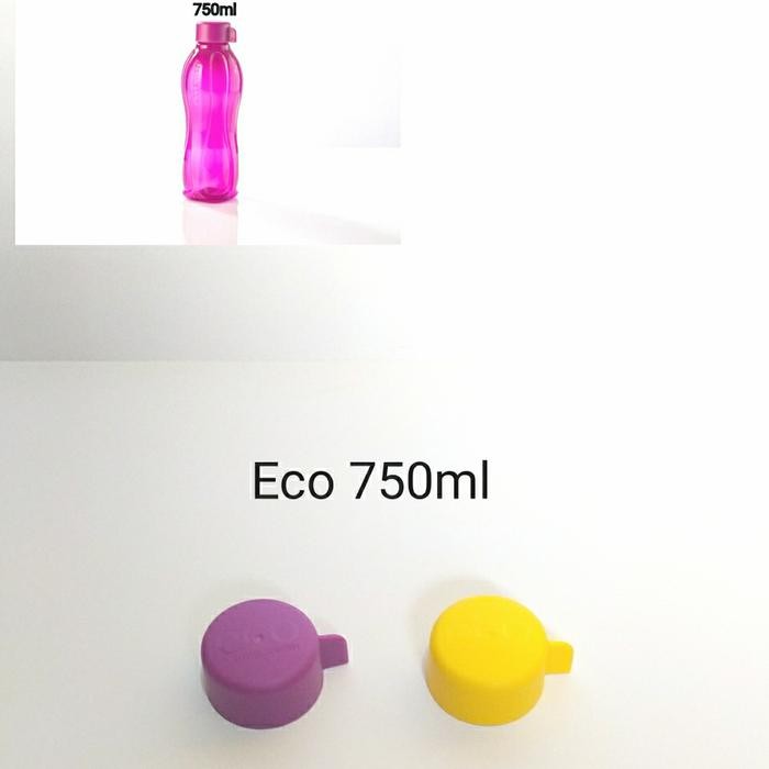 TUTUP ECO BOTTLE TUPPERWARE BOTOL MINUM 750ML