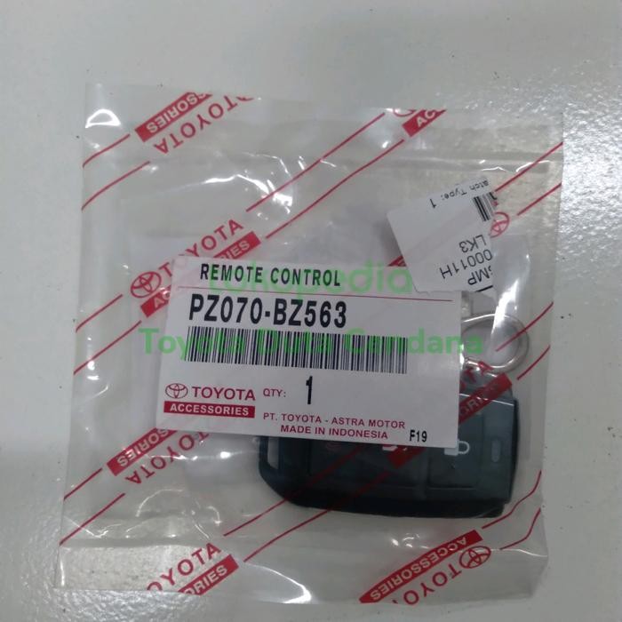 REMOTE ALARM MOBIL UNTUK KENDARAAN AVANZA 2013 TYPE G , PER 1 PC.