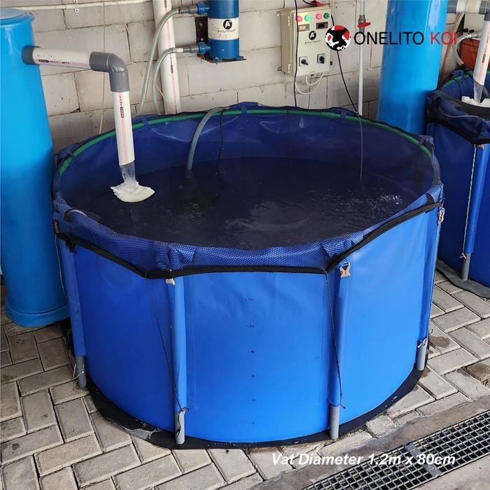 Klassik premium vat kolam terpal original