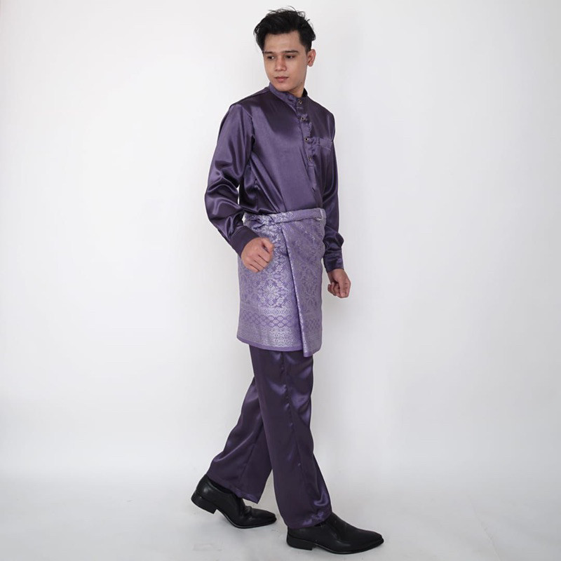 Best Sale Setelan Baju Kurung Pria - Baju Melayu Pria - Setelan Teluk Belangga - Setelan Baju Kurung