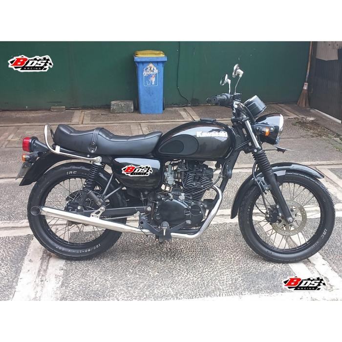 Knalpot Bambu Runcing Freeflow Kawasaki W175 Fullsystem