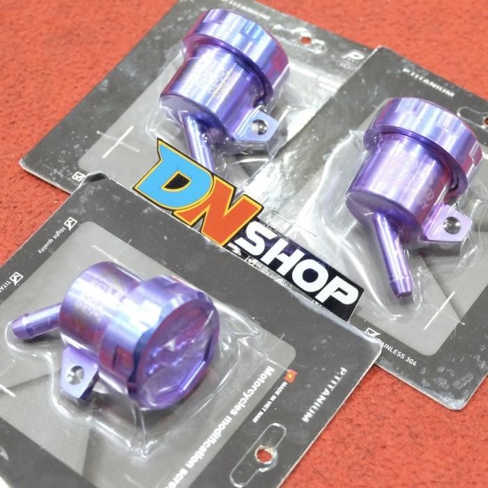 Tabung & Tutup Tabung Minyak Rem Titanium Gr5