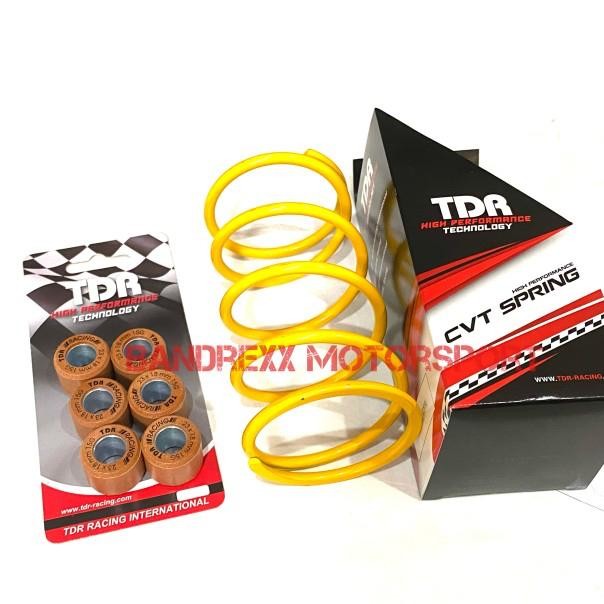 Paket Per Cvt Tdr Xmax+Roller Tdr Racing For Yamaha Xmax.