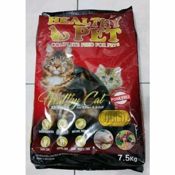 Healthy Pet 7.5Kg Gold / Healthy Pet All Stage Makanan Kucing Kitten terbaru