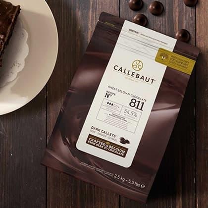 

CALLEBAUT DARK WELL BITTER 54.5% 811 500 gram