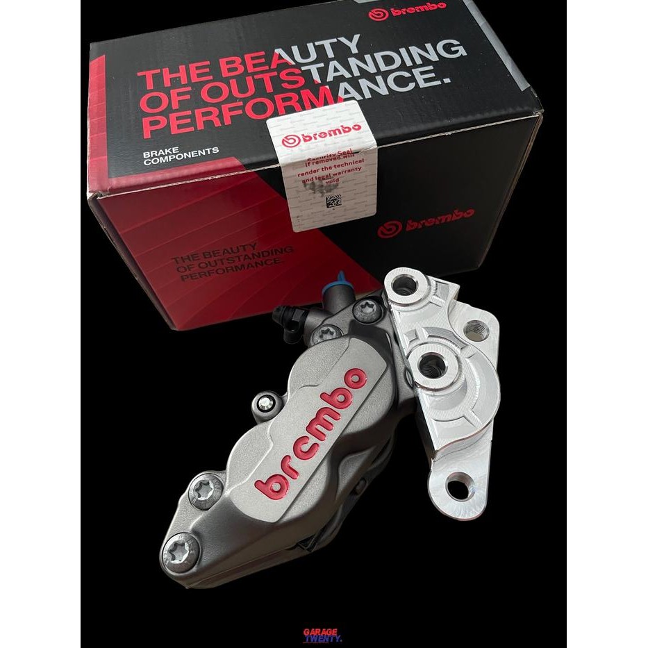 PREMIUM Kaliper brembo 4p 4piston original plus bracket rx king
