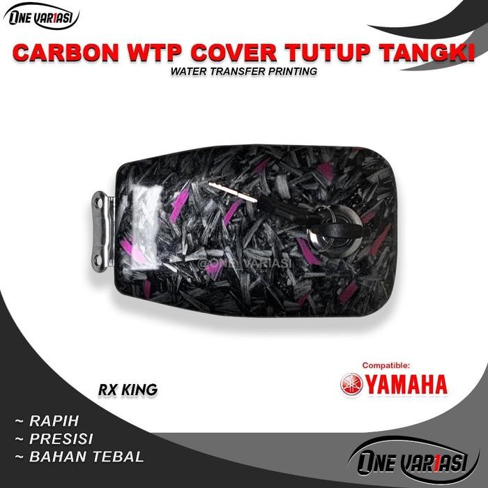PREMIUM TUTUP TANGKI TANKI RX KING CARBON KARBON FORGED