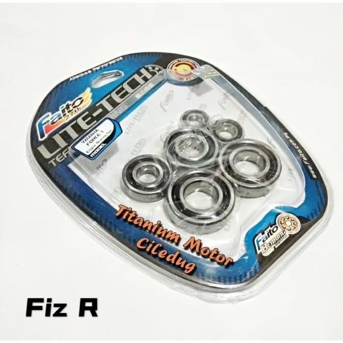 Bearing Laher Mesin Set Lite Tech Faito Fiz R / Force 1