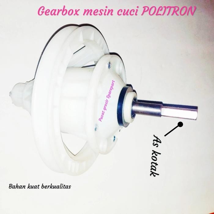 Ready Gearbox mesin cuci Polytron 2 tabung