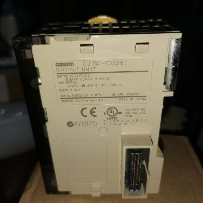 CJ1W-OD261 CPU UNIT PLC OMRON SECOND