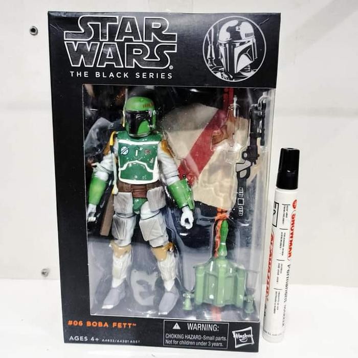 mainan action figure Boba fett starwars black series Star wars recast