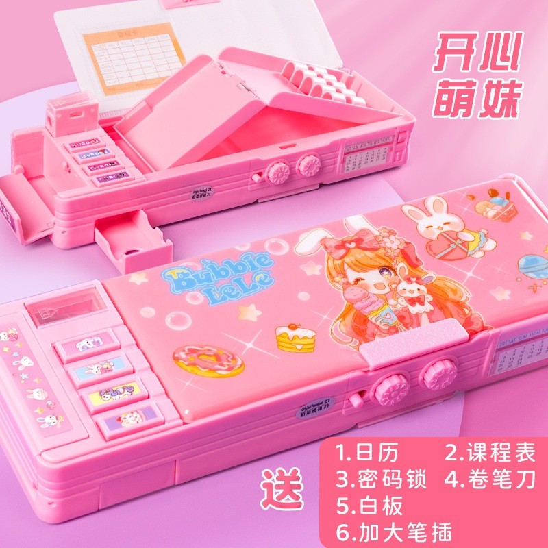 

K Alat Tulis Multifungsi Kuromi untuk Anak Perempuan 2024 K Pensil Otomatis Baru Kata Sandi