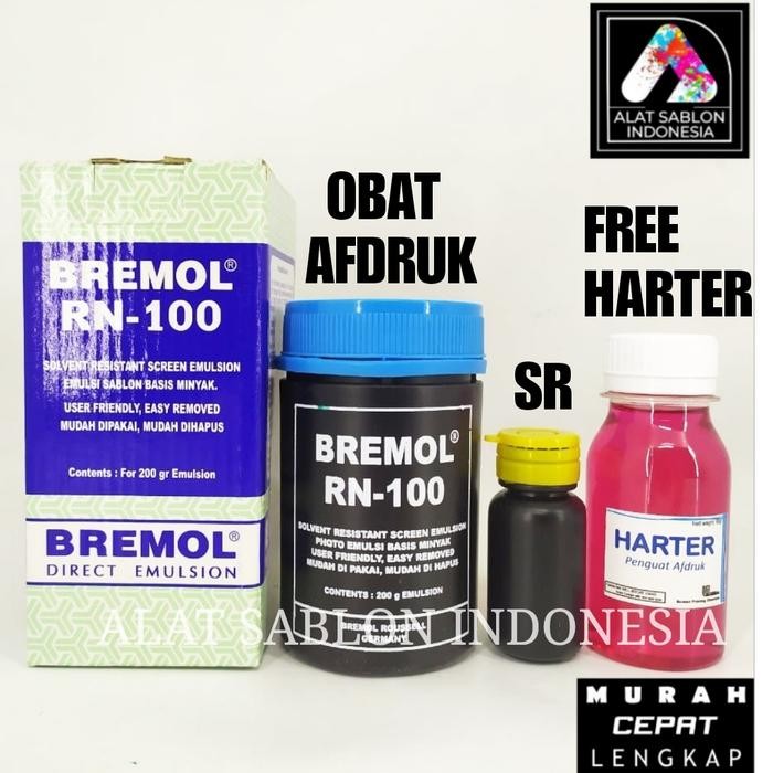 

New BREMOL RN-100 200GR OBAT AFDRUK FREE HARTER