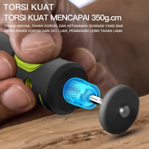 ZPER BOR MINI DRILL GRINDER MINI GRINDA BOR LISTRIK PENGHALUS-ALAT GERINDA BATERAI LITHIUM ZP007