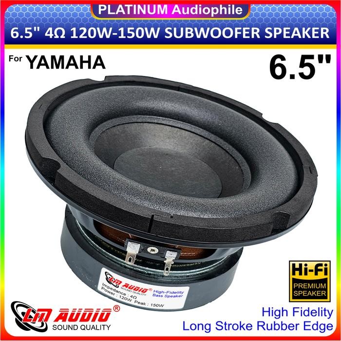 Speaker 6.5 inch Subwoofer 150W 4 ohm For DIY YAMAHA 6.5" Hifi Woofer Speker LM-6528 *