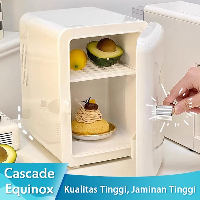 SendToday- Kulkas Mini Portable Mini Car Refrigerator Kulkas Kecil