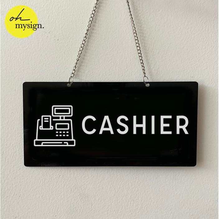 

SendToday- Sign Board Kasir Signage Cashier Papan Sign Kasir