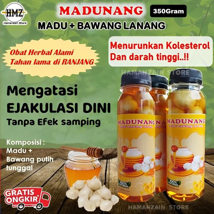 terjaminDiKita- Madu kuat vitalitas pria Madunang Madu Bawang Putih untuk stamina pria