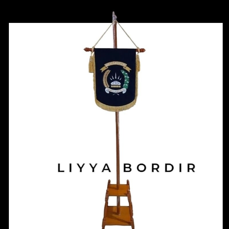 

Bendera Vandel Bhayangkari RANTING dan CABANG +Palang Kayu